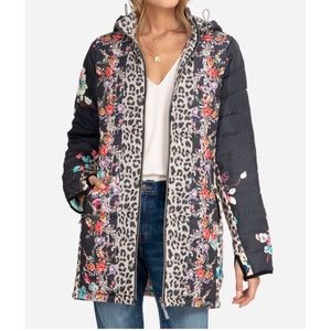 NWT Johnny Was Lubello Reversible Parka on hanger!